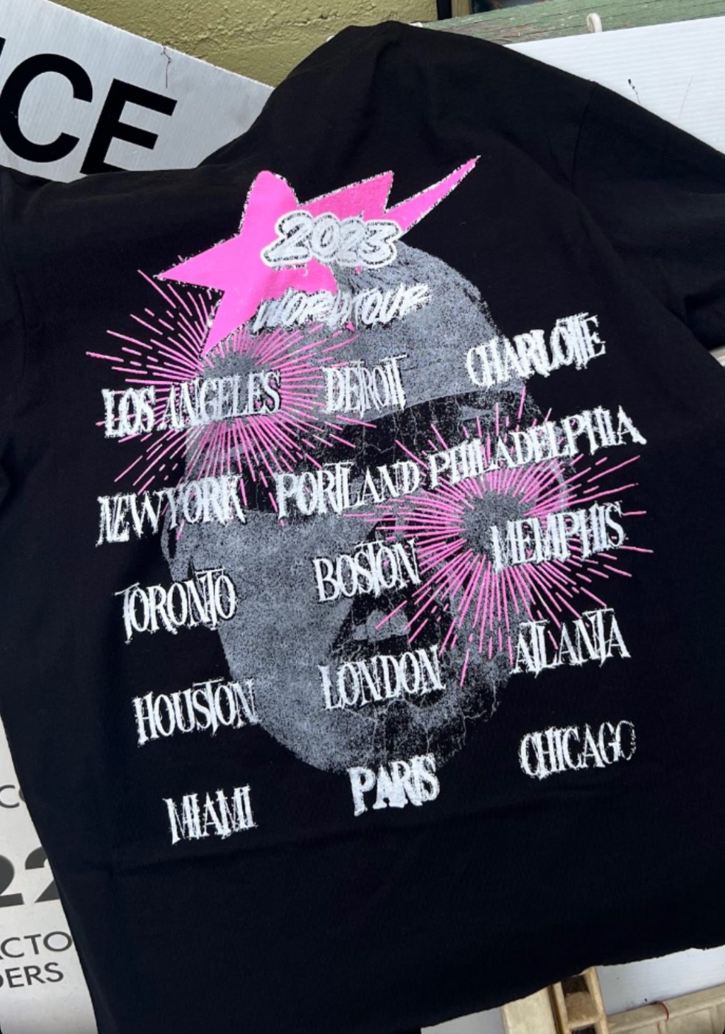 Black "Maintain" Tee
